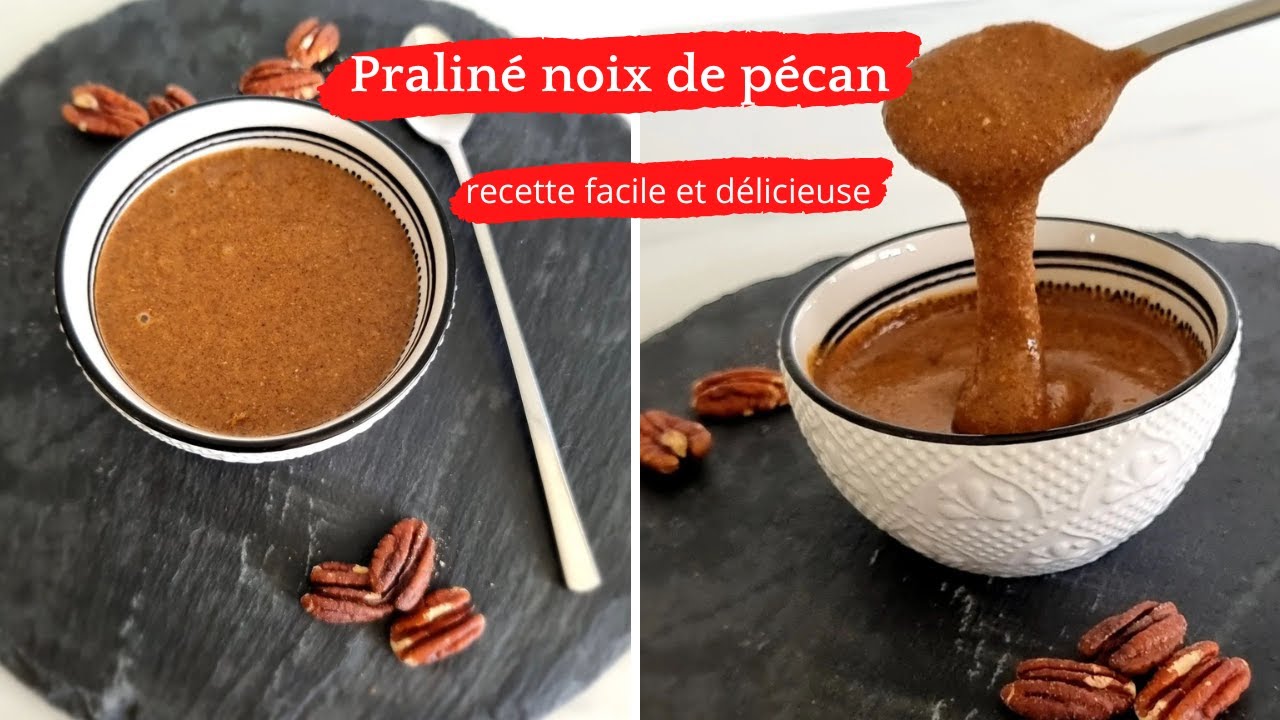 recette du praliné noix de pécan 😋