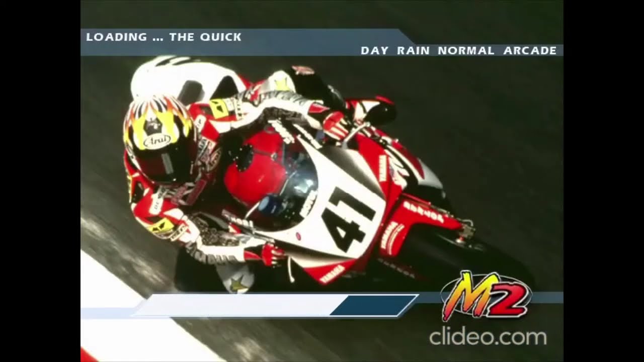 Gem bike into: Moto Racer 2 - full 1998 computer game run - 3d bike racing retro fun game motorcycle