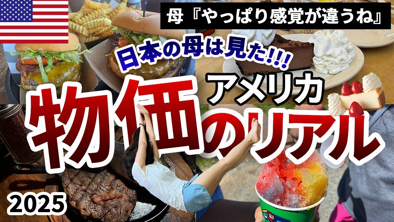【日本と感覚が違う？】日本の母が見たアメリカの物価のリアルとは