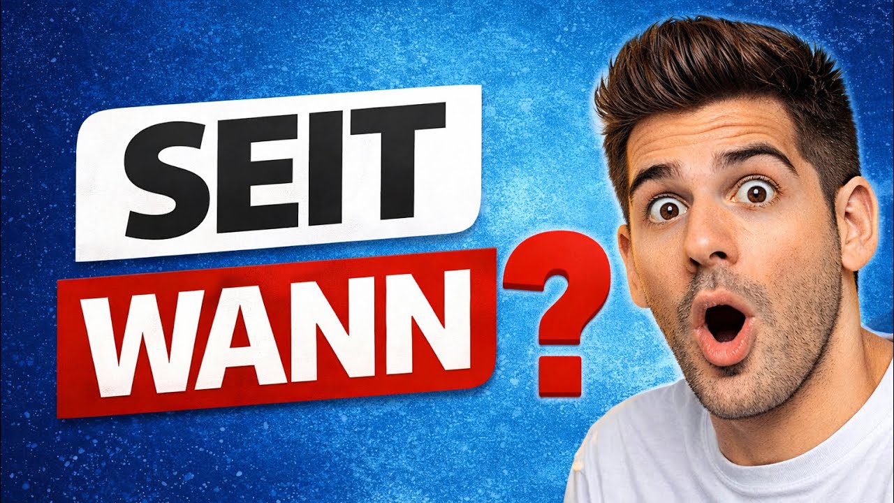 1.DERS ❌ Seit wann = Ne zamandan beri? (Herkes yanlış biliyor!)