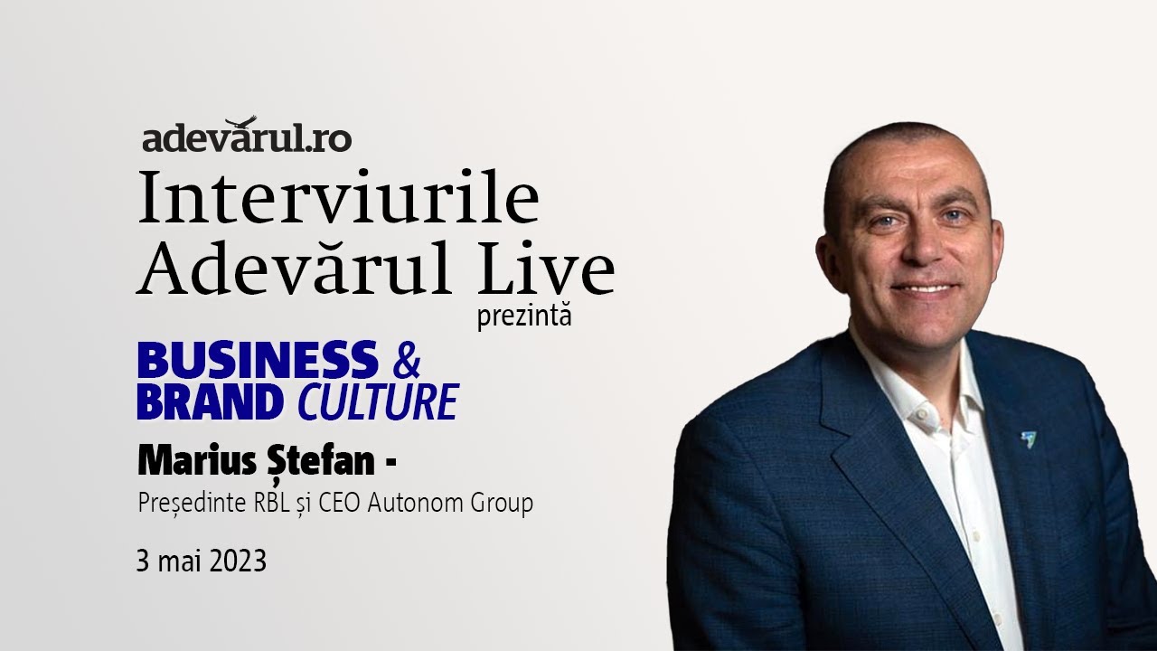 Business&Brand Culture-Marius Ștefan-Cum să construim viitorul businessului cu sens