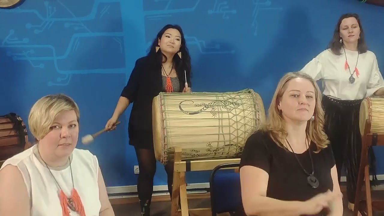 Африканский ритм Moribayassa от школы барабанов Djembe club