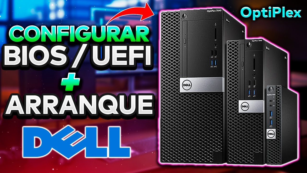 SOLUCION ✅ Como Entrar A La BIOS  Y Al Menu Boot De Una PC DELL Optiplex Y Configurarlo.