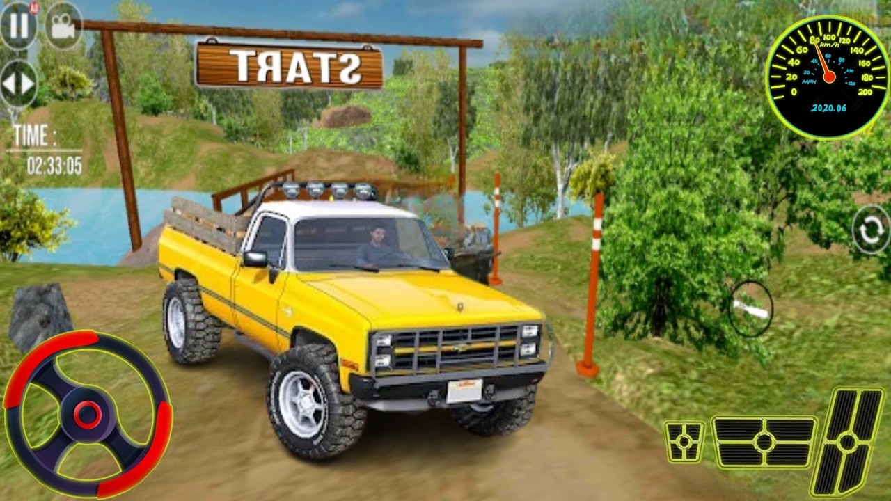 Jeep Driving Simulator Hill 3d 🚙 Drive SUV 4×4 Offroad Gameplay 🚧