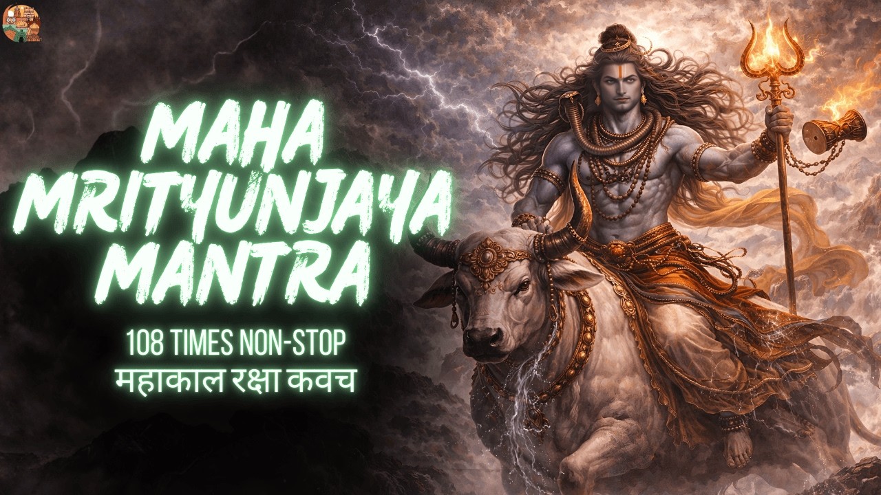 महाशिवरात्रि स्पेशल | महामृत्युंजय मंत्र 108 बार (Non-Stop) | भोलेनाथ का सबसे शक्तिशाली मंत्र Bhakti