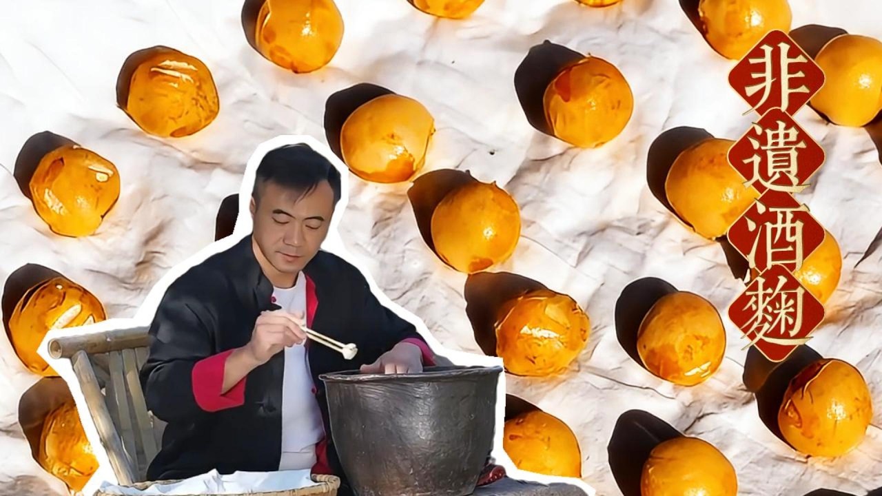 Traditional Wine Starter 山間野草竟成非遺酒魂！古法酒麴 7000 年傳承，野草變酒骨釀出絕味米酒#江西菜#酒麴#味攝匯#美食教程#鄉村美食