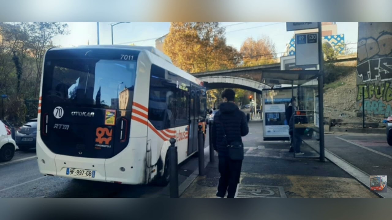 RTM La Métropole Mobilité le Bus | Otokar Centro C n°7011 | Ligne 88