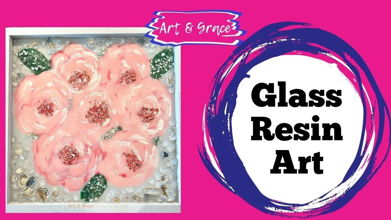 How I Make Glass Resin Art with Art & Grace