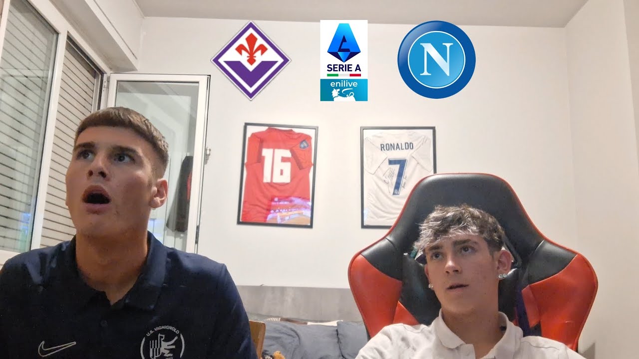 🔴FIORENTINA 1-3 NAPOLI LIVE REACTION | Disastro totale.