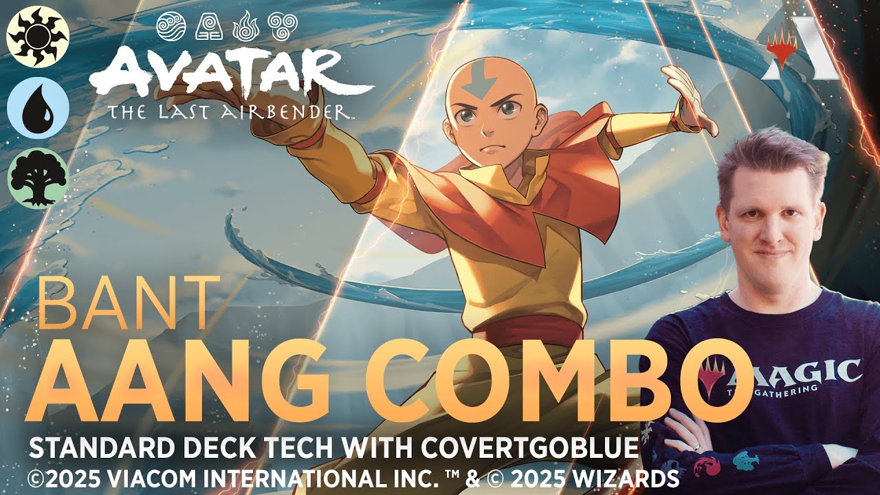 Aang Combo  | Standard Deck Tech with CovertGoBlue | MTGXATLA | MTG Arena