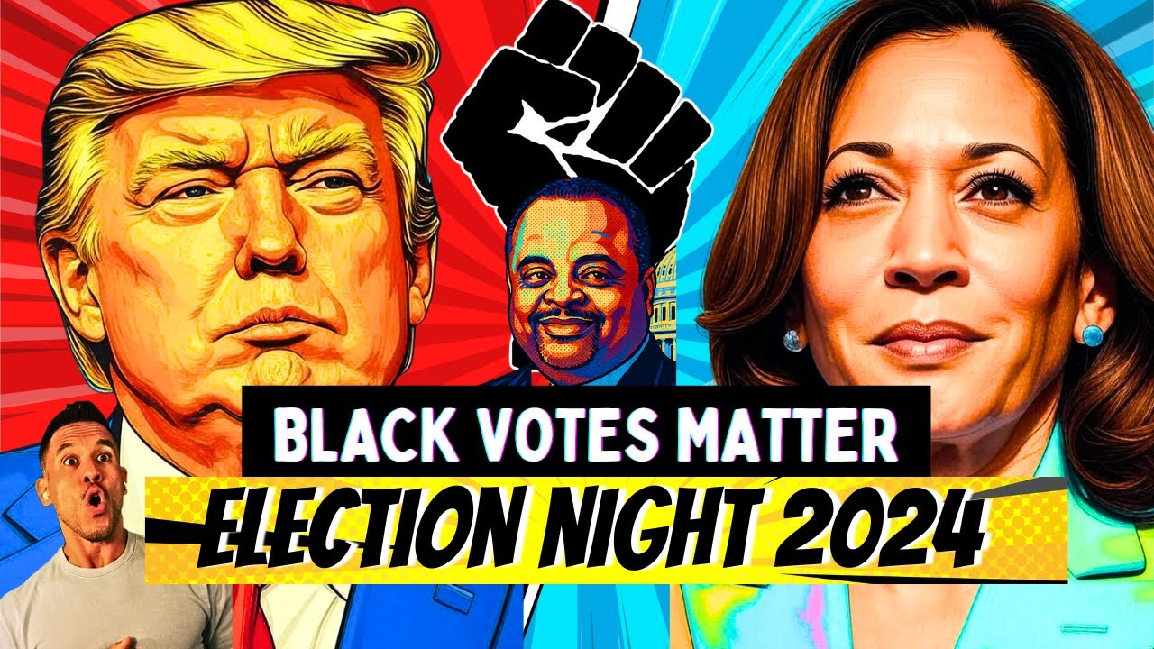 Black Votes Matter: 2024 Election Showdown Trump vs Kamala!
