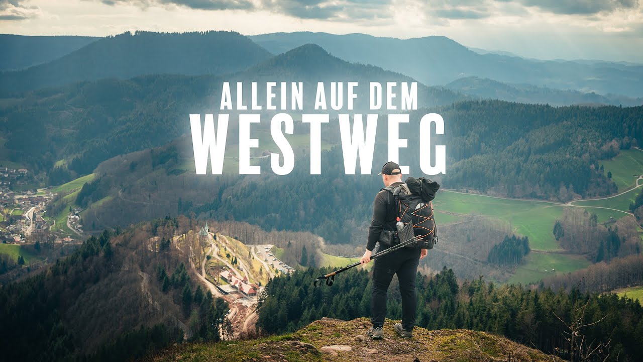 290km Schwarzwald Durchquerung Teil 2 - Allein auf dem Westweg (Wilhelmshöhe - Pforzheim)