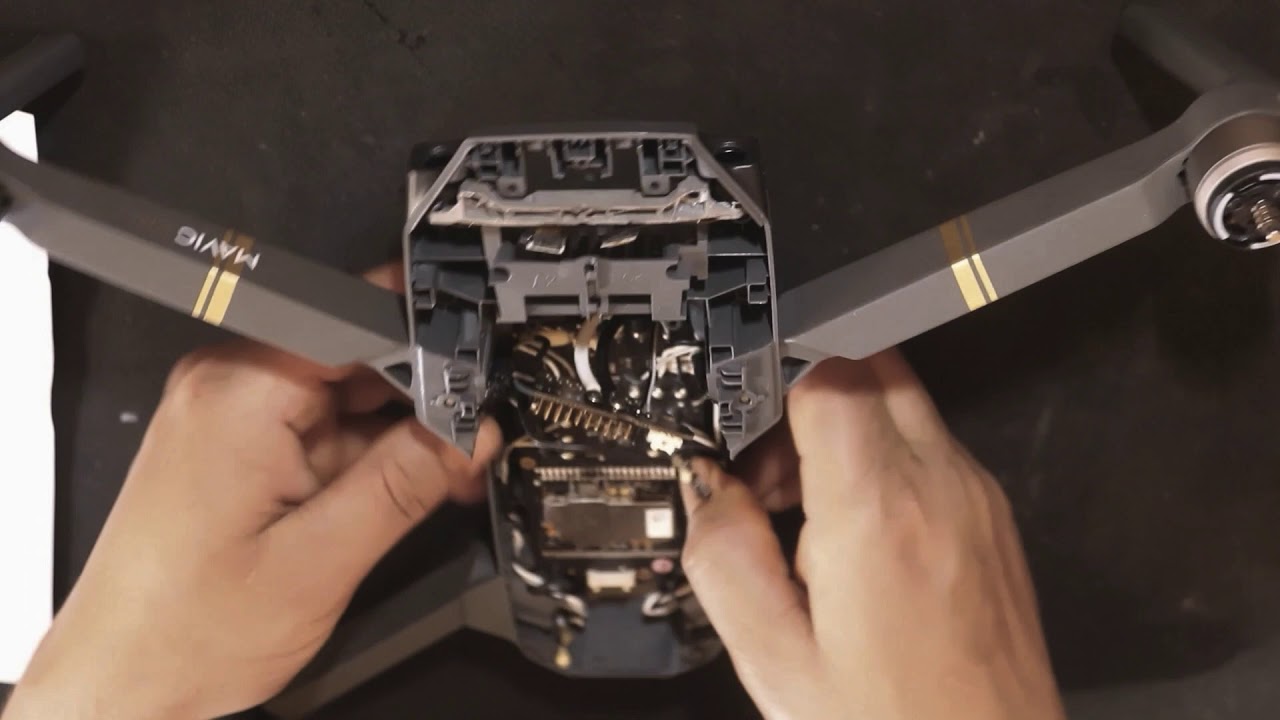 How to fix dji mavic pro water damage || repair in home