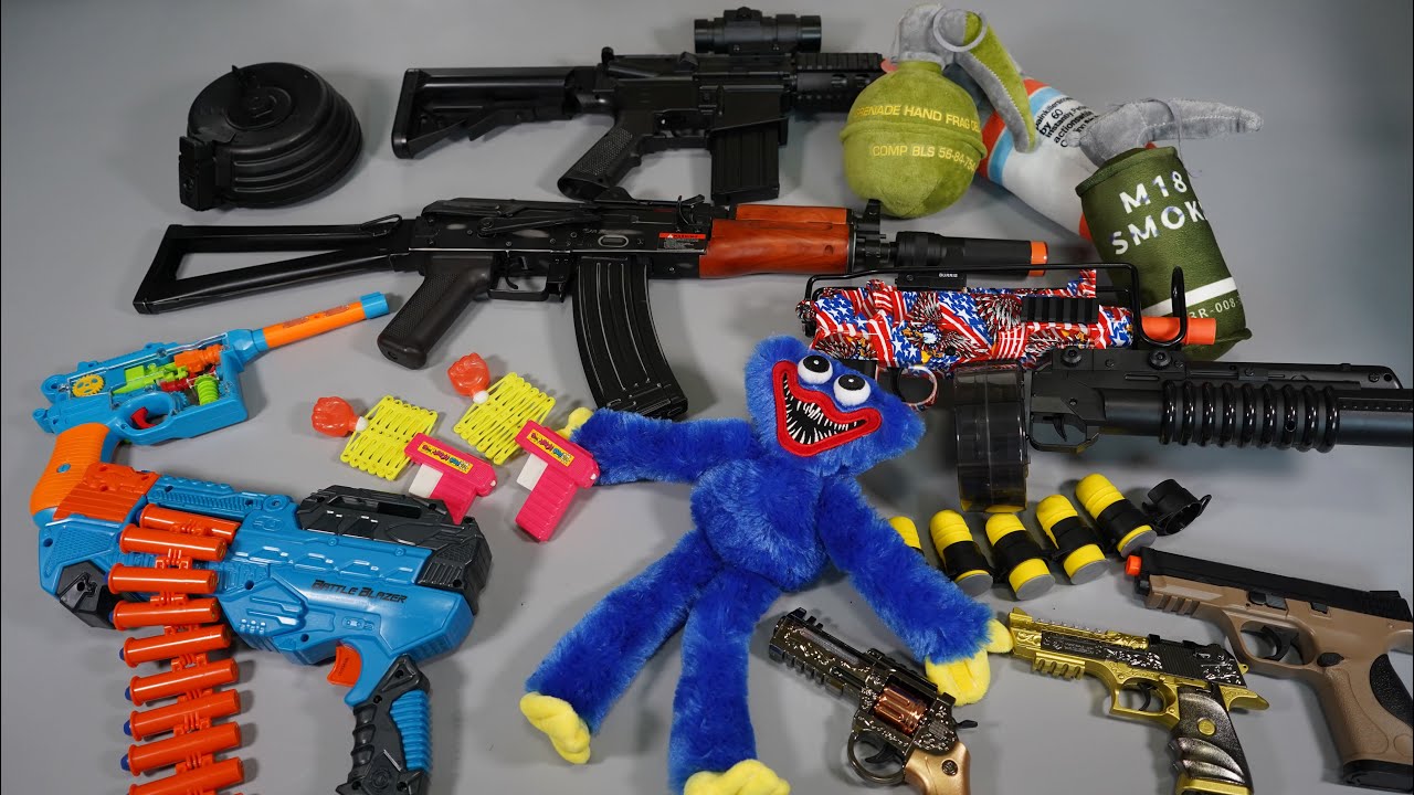 Realistic Toy Guns Collection - Toy guns that children and adults will love - Airsoft and Nerf Gun