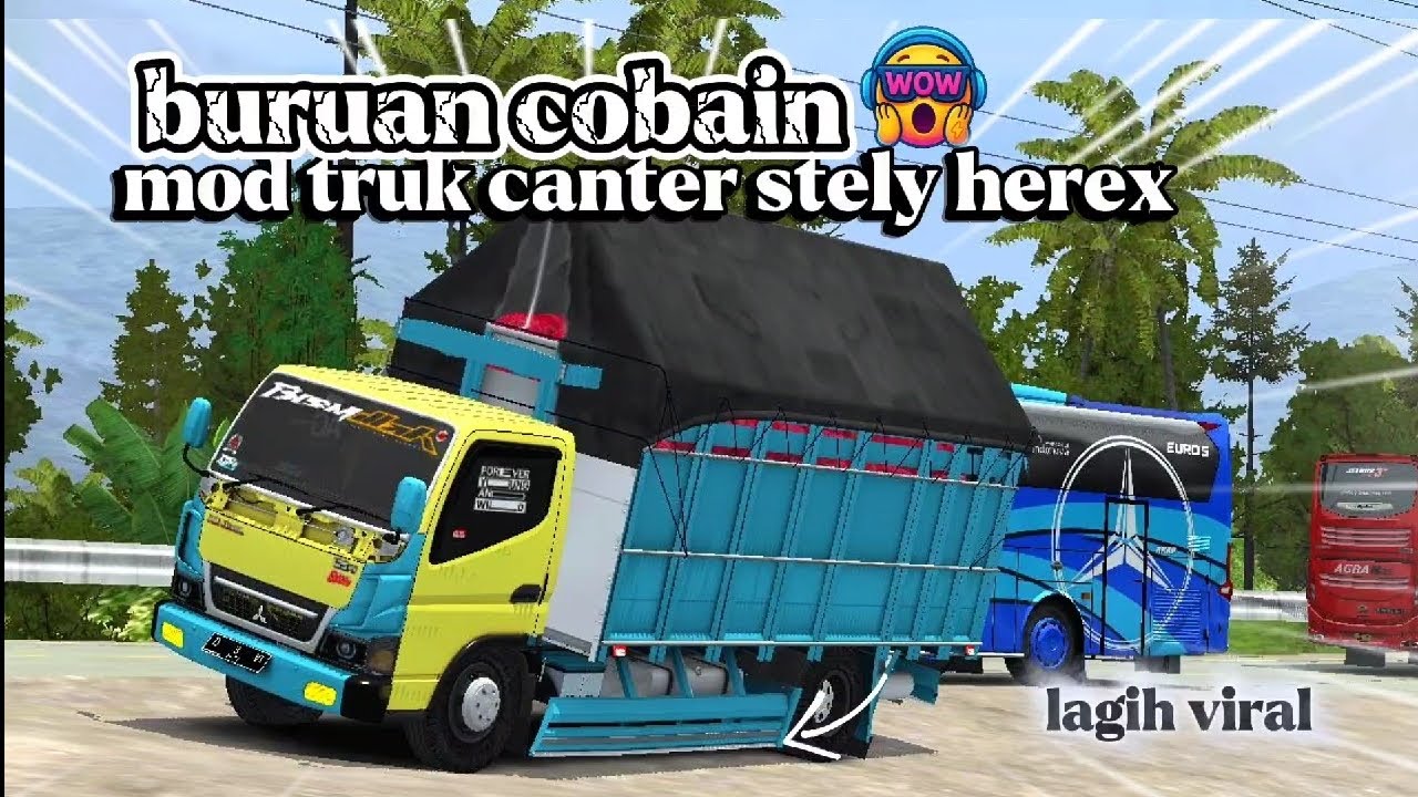 MOD TRUK CANTER STYLE HEREX UPDATE TERBARU