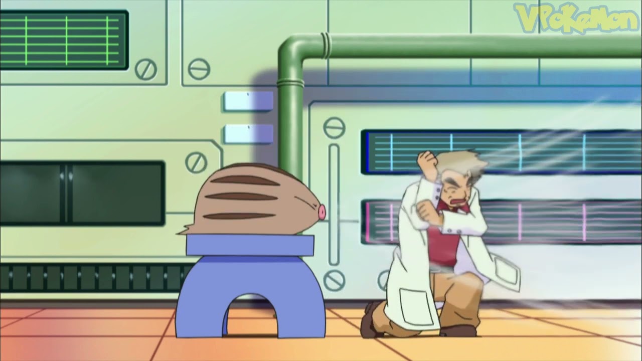 Swinub attacks Professor Oak | Pokemon quiz