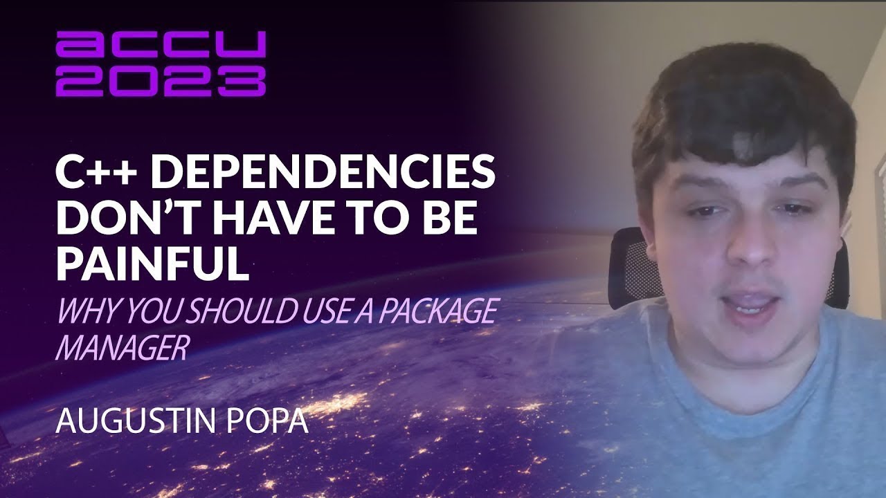 C++ Package Manager - C++ Dependencies Don't Have To Be Painful! - Augustin Popa - ACCU 2023