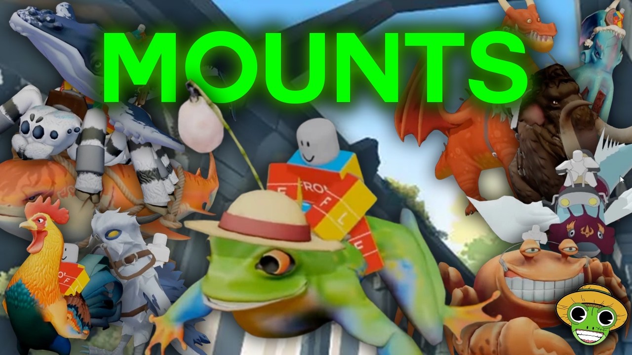 RELL Seas ALL Mounts Showcase And EXPLAINED | RELL Seas