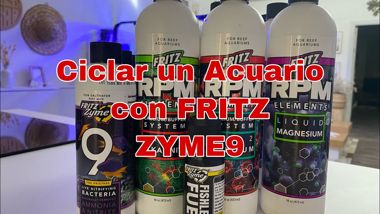 Ciclar un Acuario con Fritz Zyme9 - Bacterias Nitrificantes - SORTEO