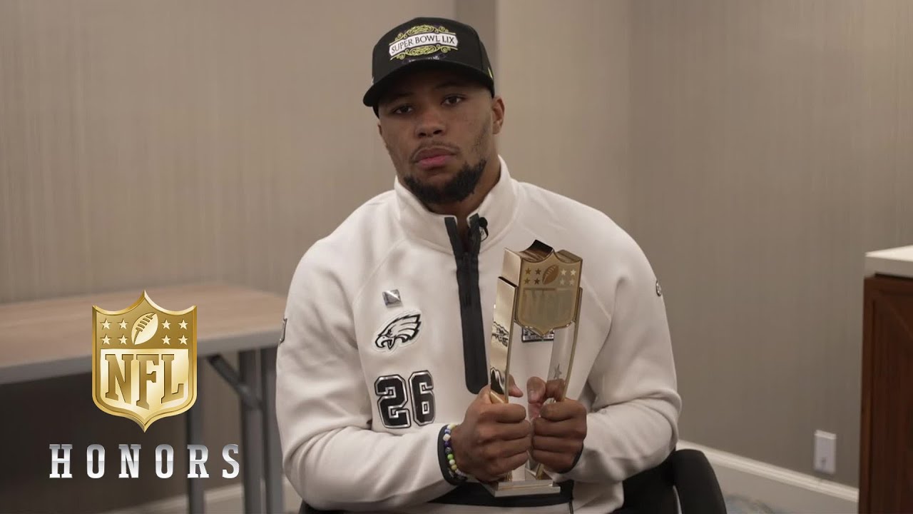Saquon Barkley Wins Offensive Player of the Year | 2024 NFL Honors