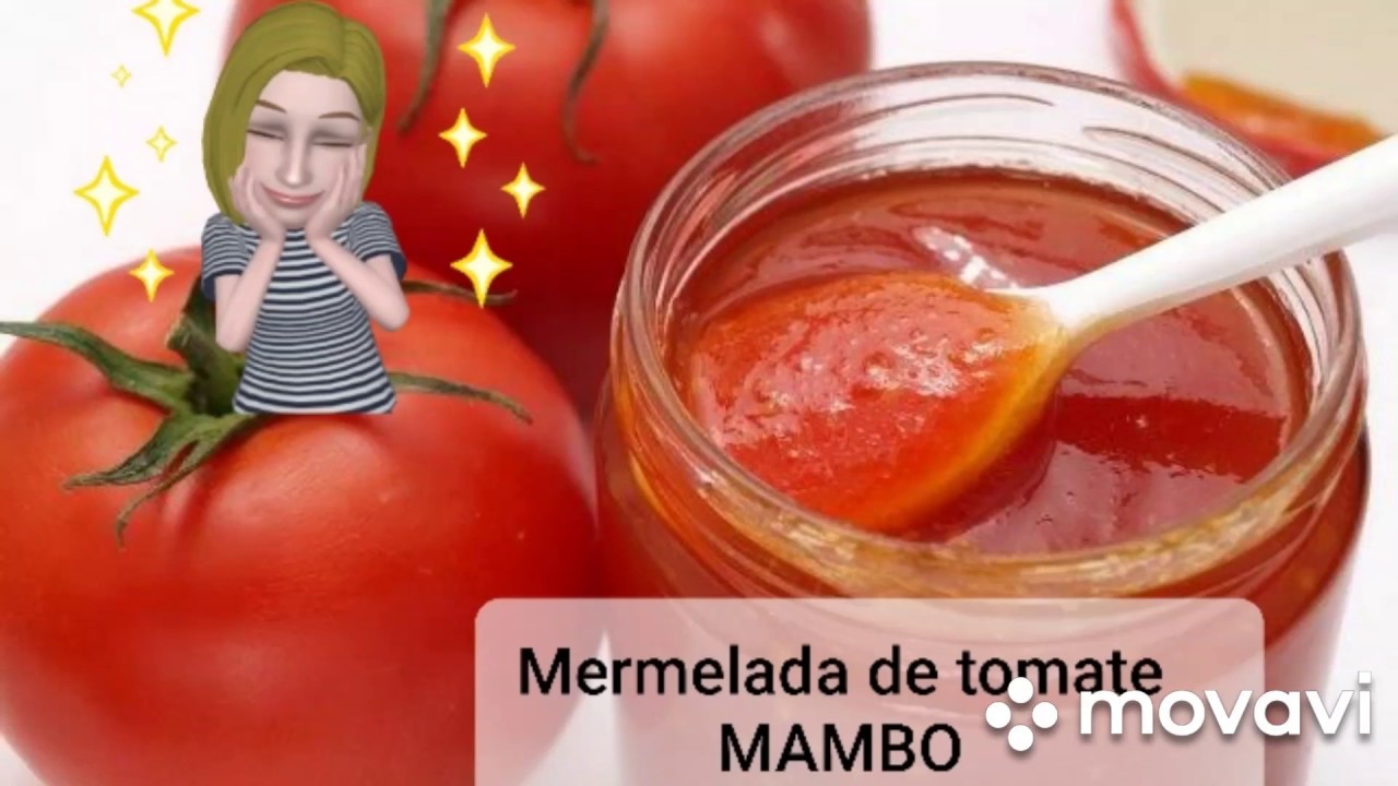 Receta Mermelada de tomate con Mambo cecotec