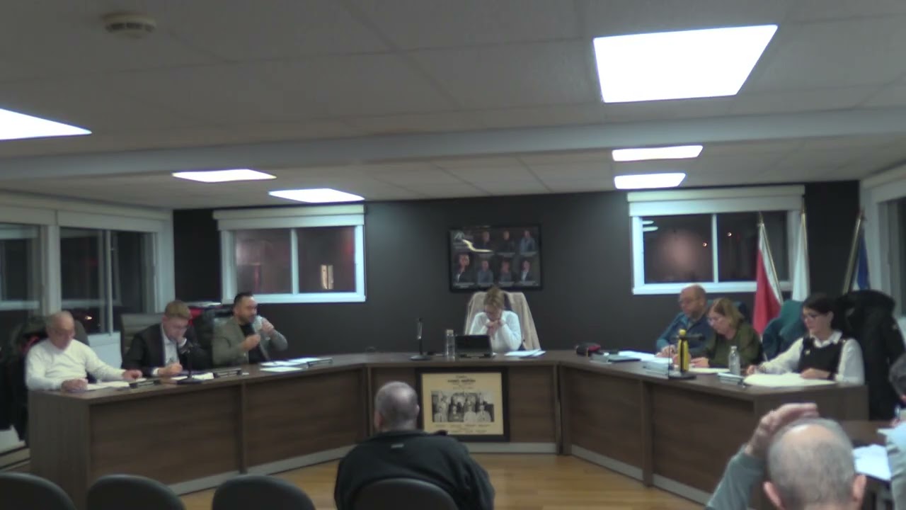| Conseil municipal | Municipalité Pointe-Calumet | 25 novembre 2025 |