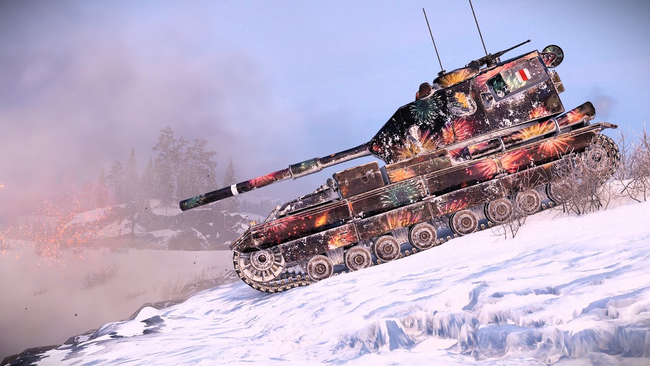 FV215b 183: Один Выстрел, Прямиком В Гараж – World of Tanks