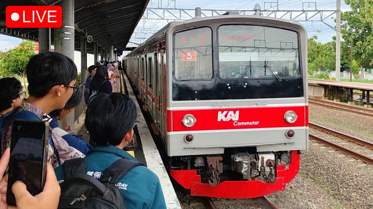 🔴 NAIK KRL EX JEPANG DI LINTAS JOGJA SOLO !! Trip KRL Commuter Line JR 205-5 ex Musashino Line