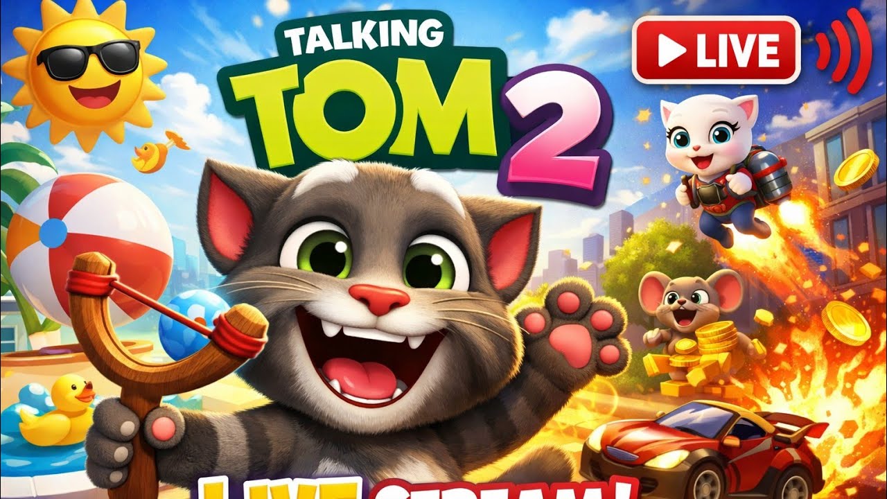 My talking tom Live now PART 18😱😱😱🙏🙏