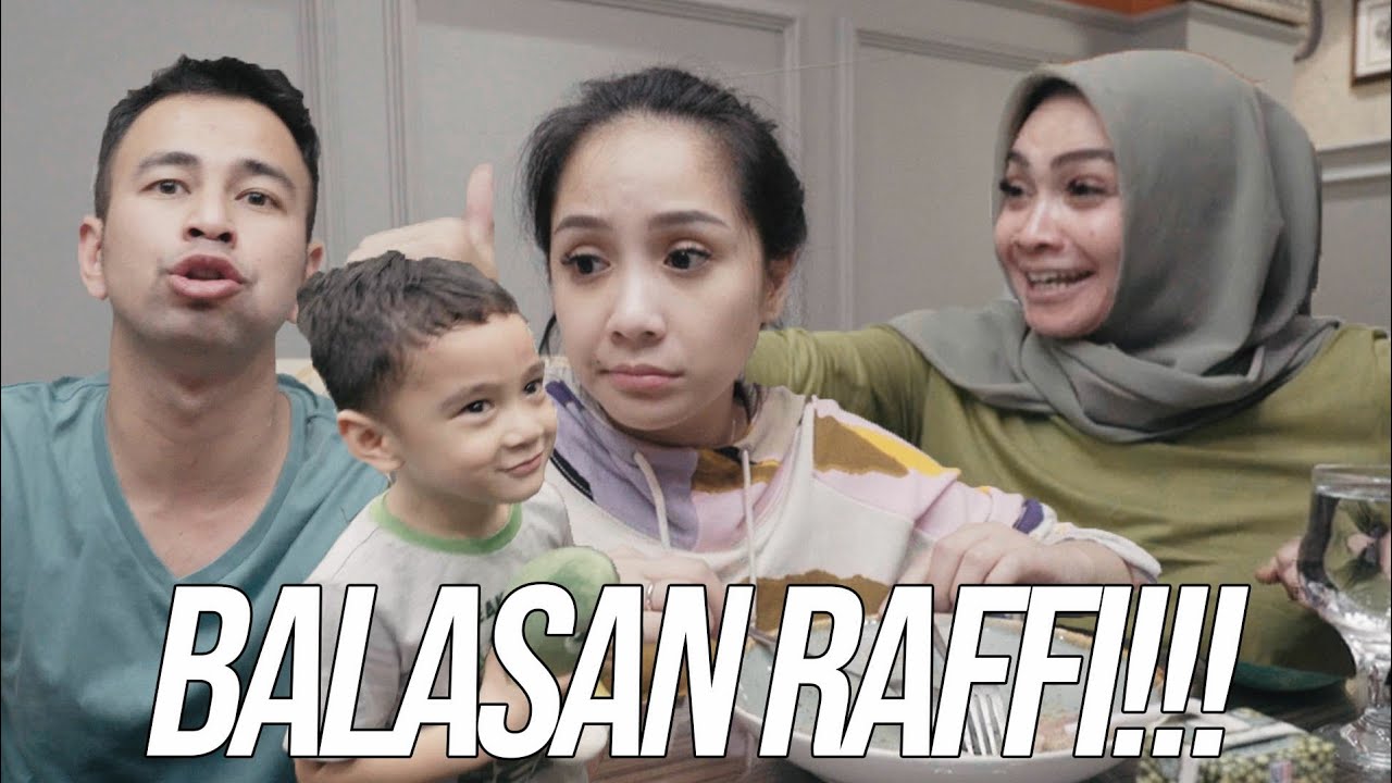 PUSH UP!!RAFFI BALES NGERJAIN MAMA RIETA PAS SAHUR BARENG