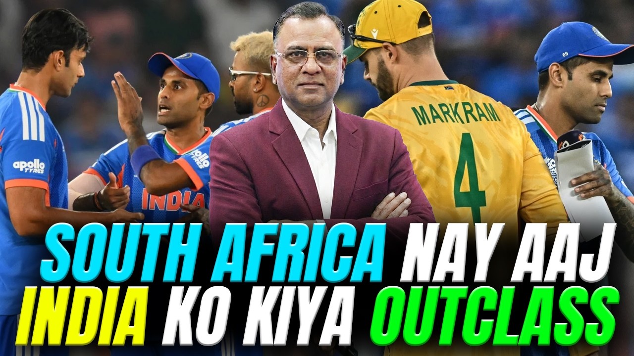 South Africa Nay Aaj India Ko Kiya Outclass | India Vs South Africa | T20 World Cup | Basit Ali