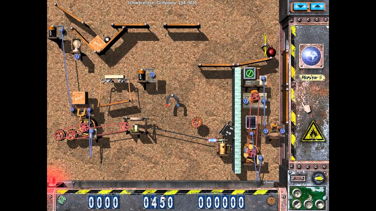 Crazy Machines 1 New Challenges: Playthrough / Solutions all Levels 1-103 HD