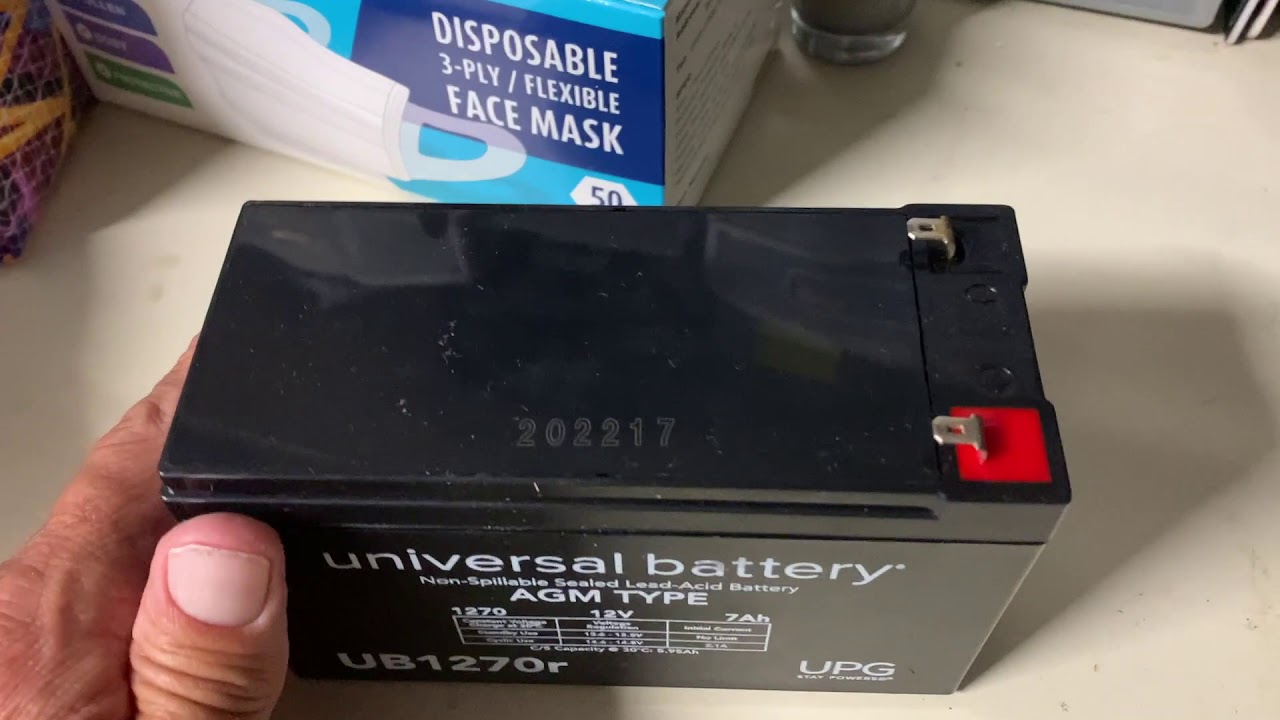 How to change a 12 volt battery in an ADT Alarm system