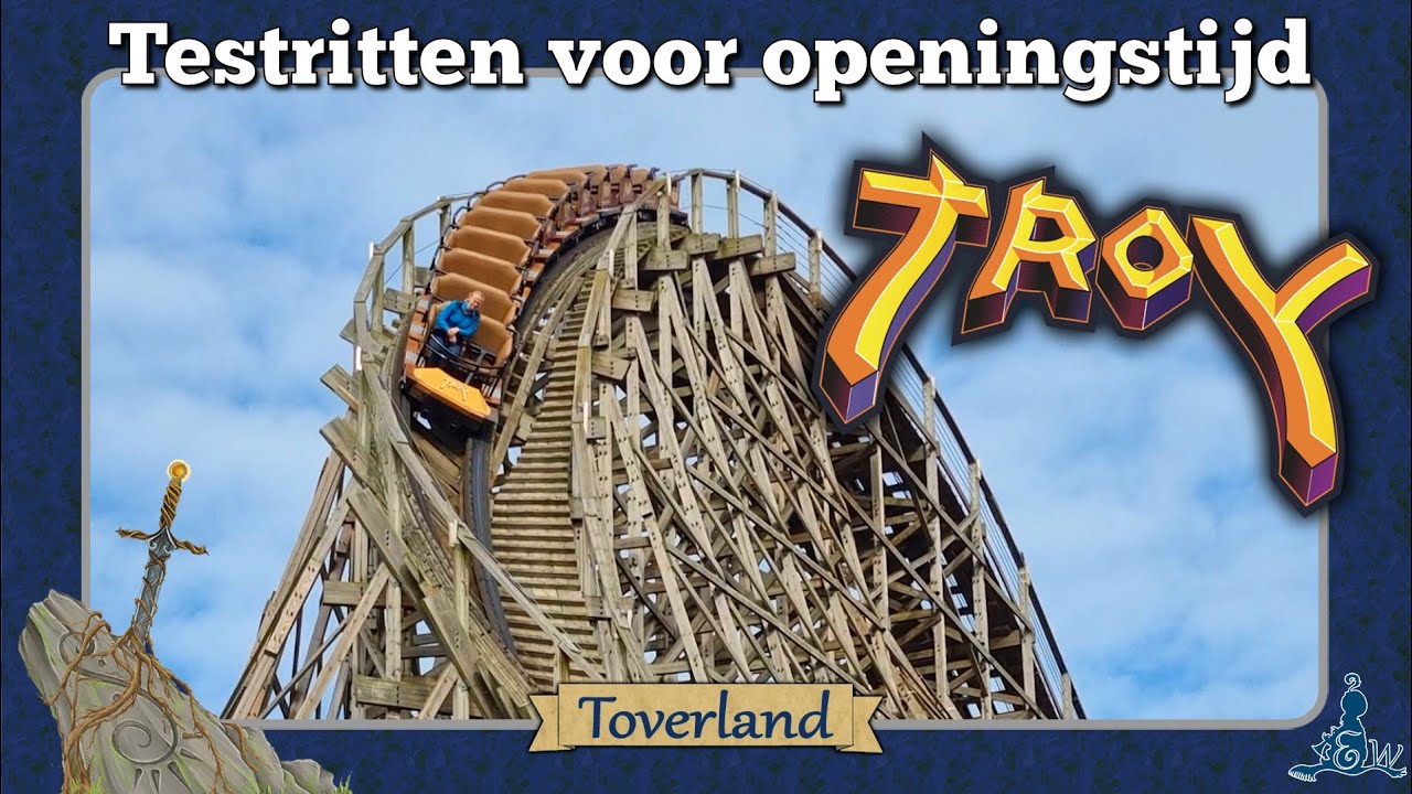 [Toverland] Testritten Troy voor openingstijd 's ochtends