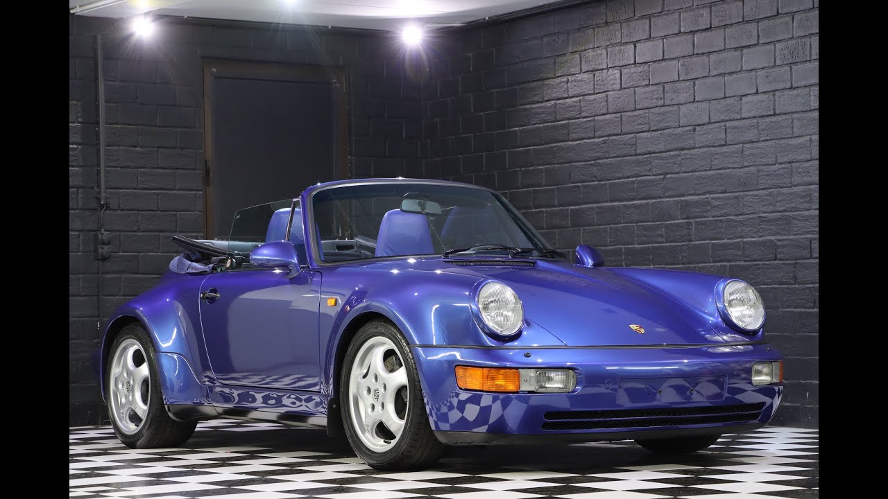 Porsche 964 Carrera 2 Cab. Turbo Look - Detailing completo / www.exoticdetailing.ch