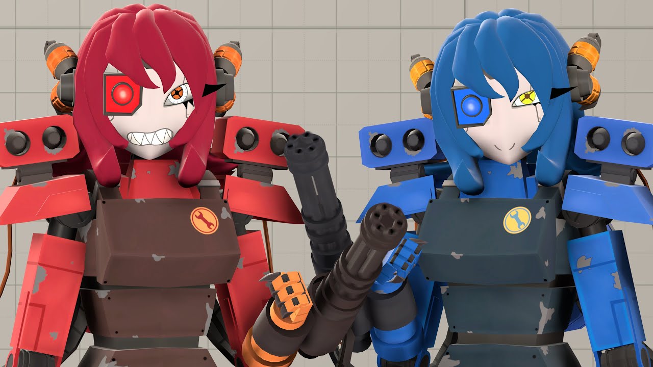 (SFM) Team Fortress 2 Enhanced Senthia (Level 3)