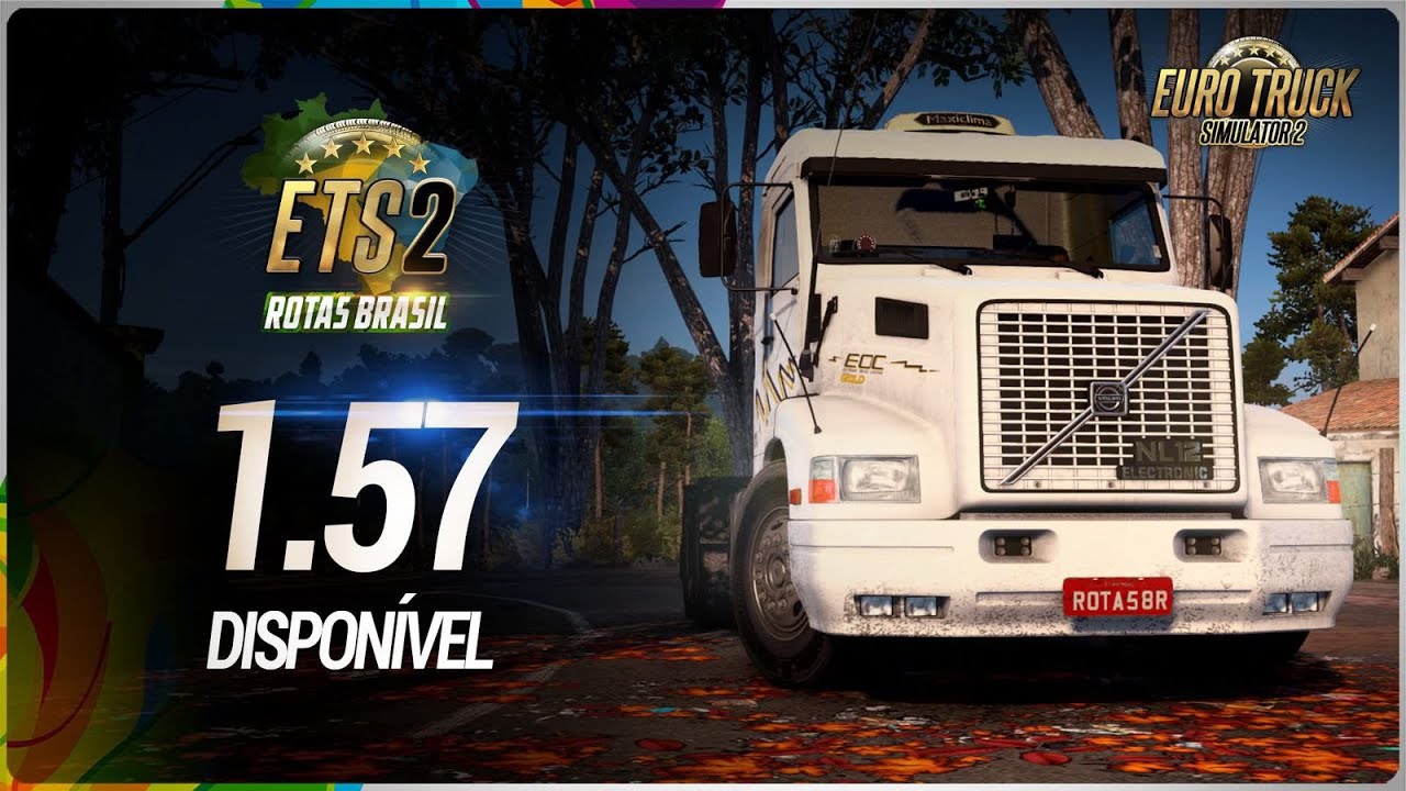 Euro Truck Simulator 2: 1.57 Карта маршрутов Бразилии