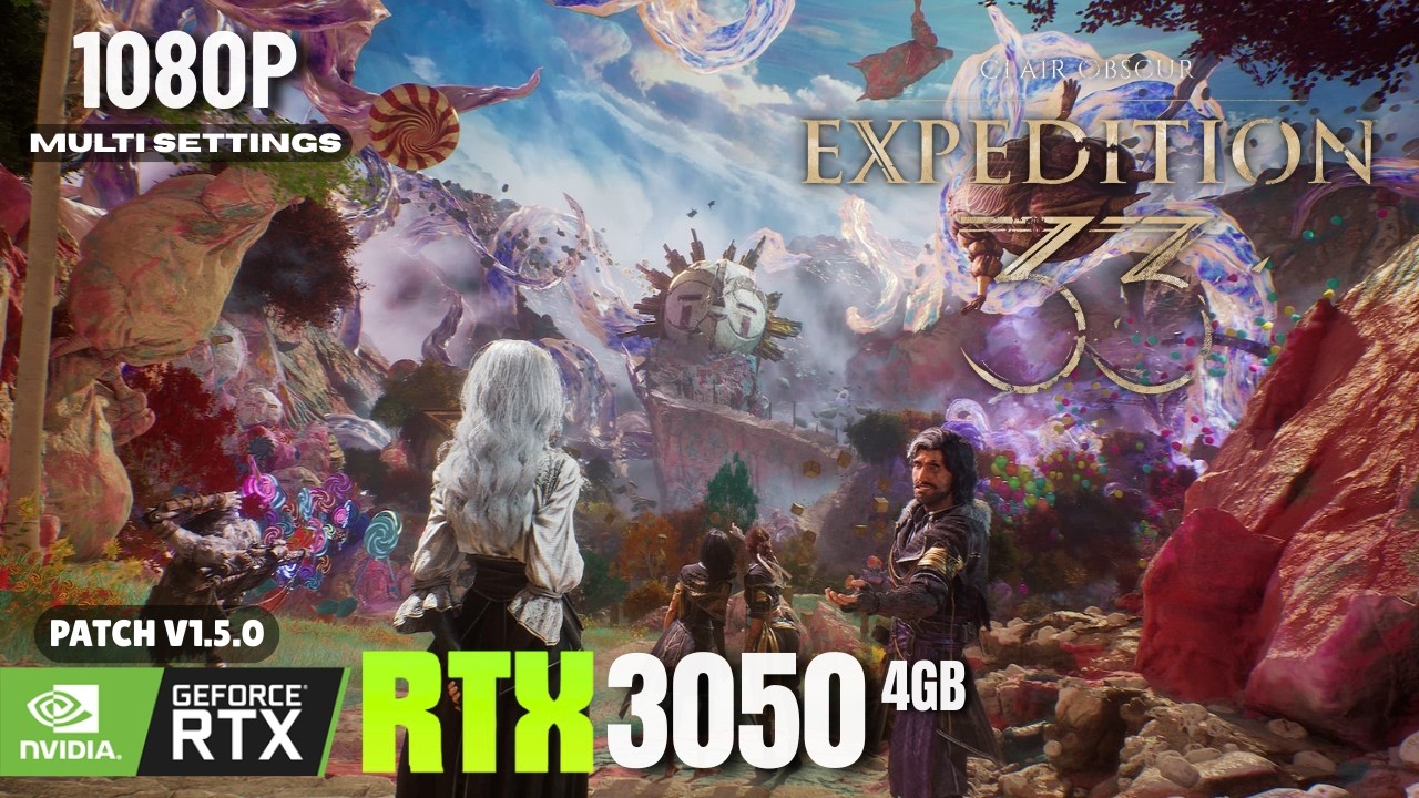 Clair Obscur: Expedition 33 - Thank You Update | RTX 3050 Laptop | ASUS TUF F15