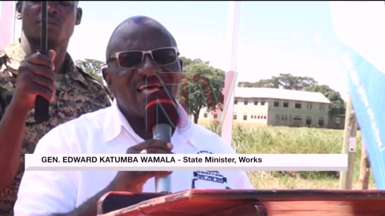 Gen Katumba Wamala commissions Gulu roads