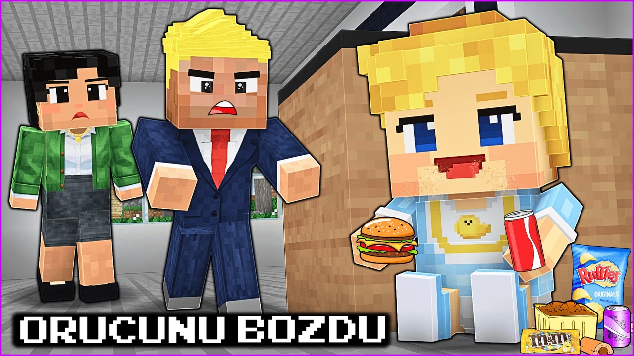 EFE ORUCUNU BOZDU, EFEKAN ÇOK SİNİRLENDİ! 😱 - Minecraft