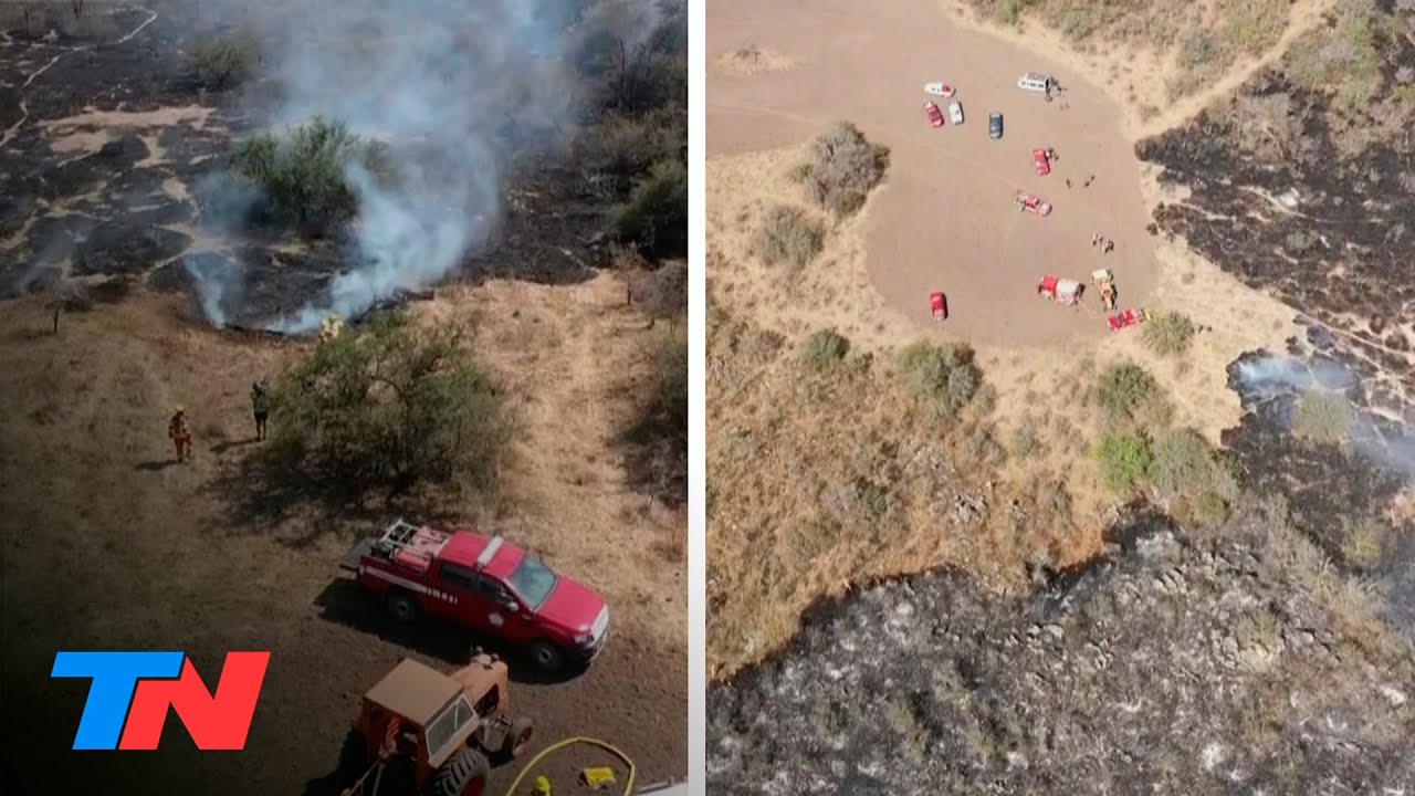 INCENDIOS EN CÓRDOBA | Imágenes impactantes del combate contra el fuego