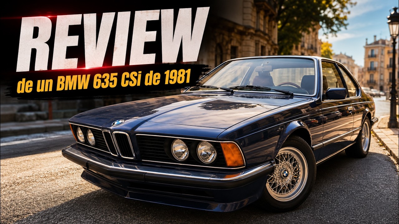 Salvamos un BMW 635 CSi de 1981 | Prueba mecanica, Review en español de mi BMW 635 CSI | E24