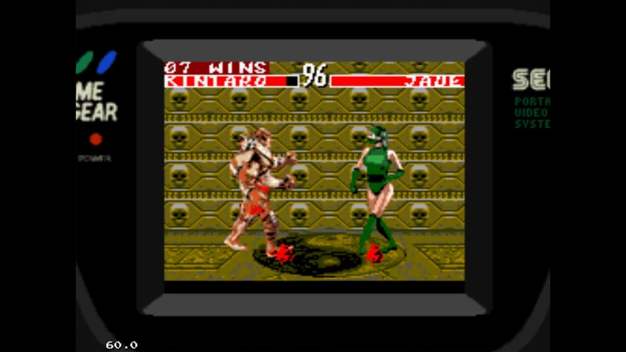 #1190 Mortal Kombat II (GG) Boss: Kintaro playthrough.