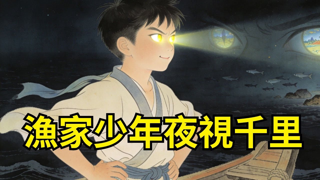 漁家少年撈起發光魚骨吞下，竟能夜視千裏！潛入東海龍宮廢墟，發現自家祖譜竟是禹王治水時封印海眼的契約！#民間故事 #故事頻道 #感人故事 #情感