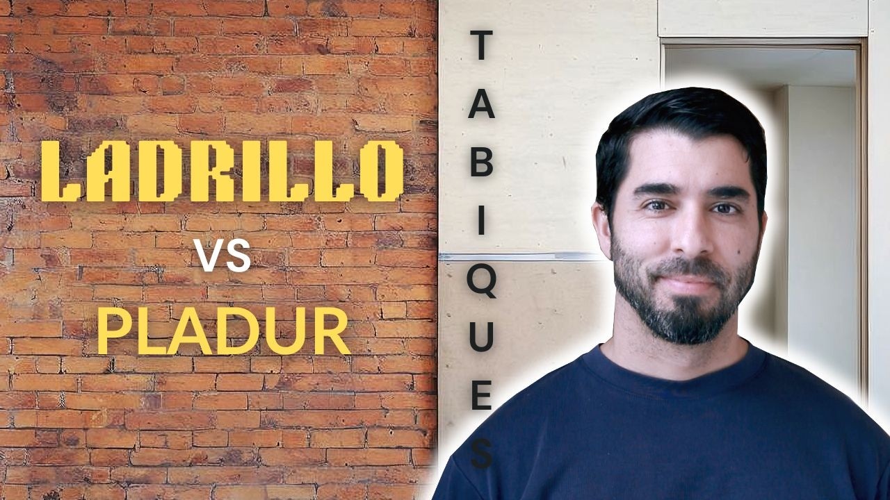 Tabiques de PLADUR o LADRILLO ► Mi Recomendación como ARQUITECTO (VENTAJAS Y COSTES)