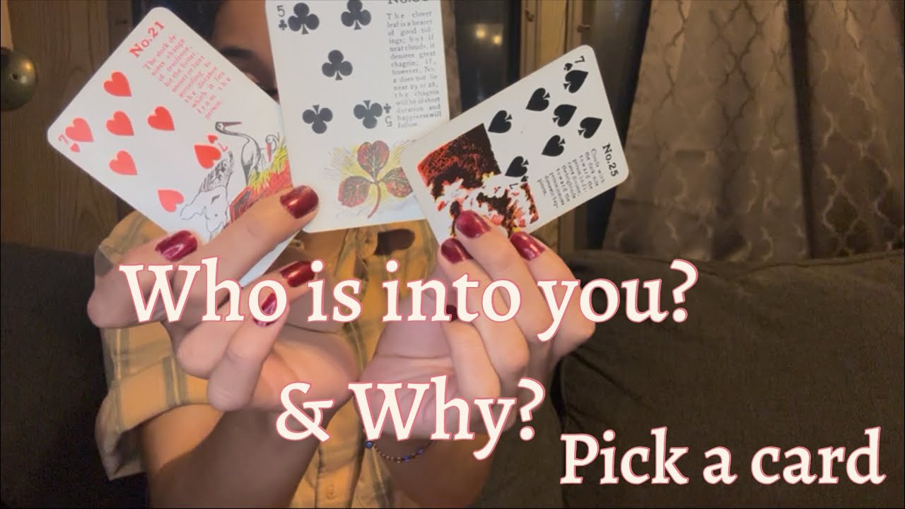 Who’s into you? & Why?😍🤨.. pick a card!
