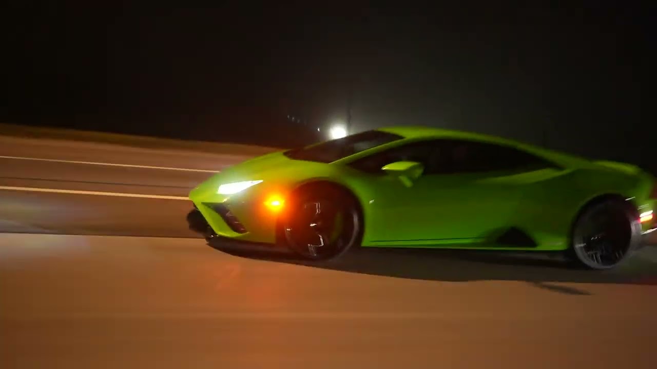 Drive on the Night before Thanksgiving