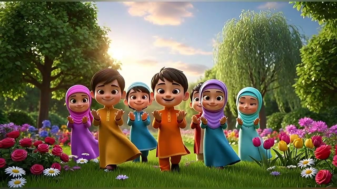 Ya Nabi Salam Alaika | Islamic Kids Rhymes | Cute Muslim Children Nasheed | 3D Cartoon