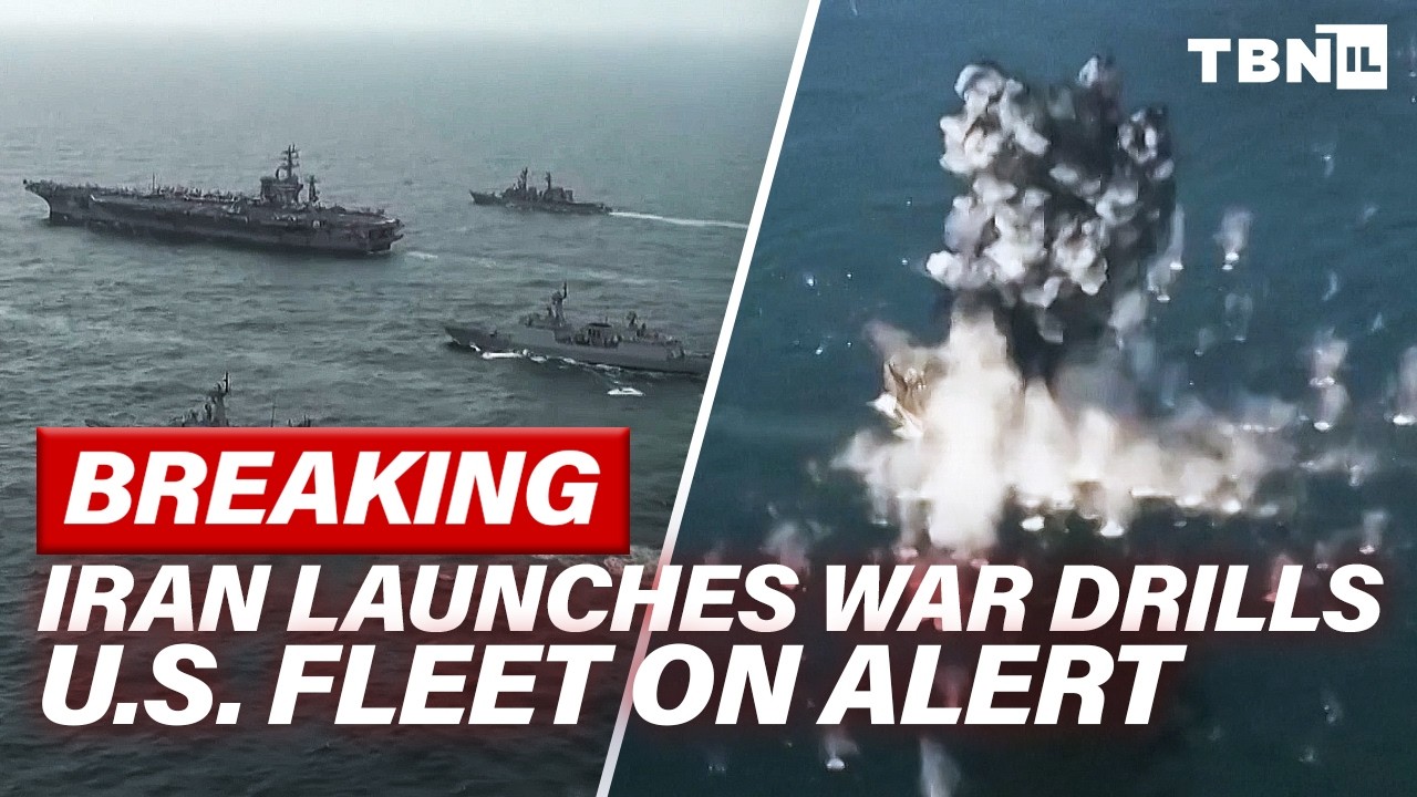 BREAKING: U.S. Warships RESPOND As Iran Drills Navy; Israel Issues DEADLINE To Hamas | TBN Israel
