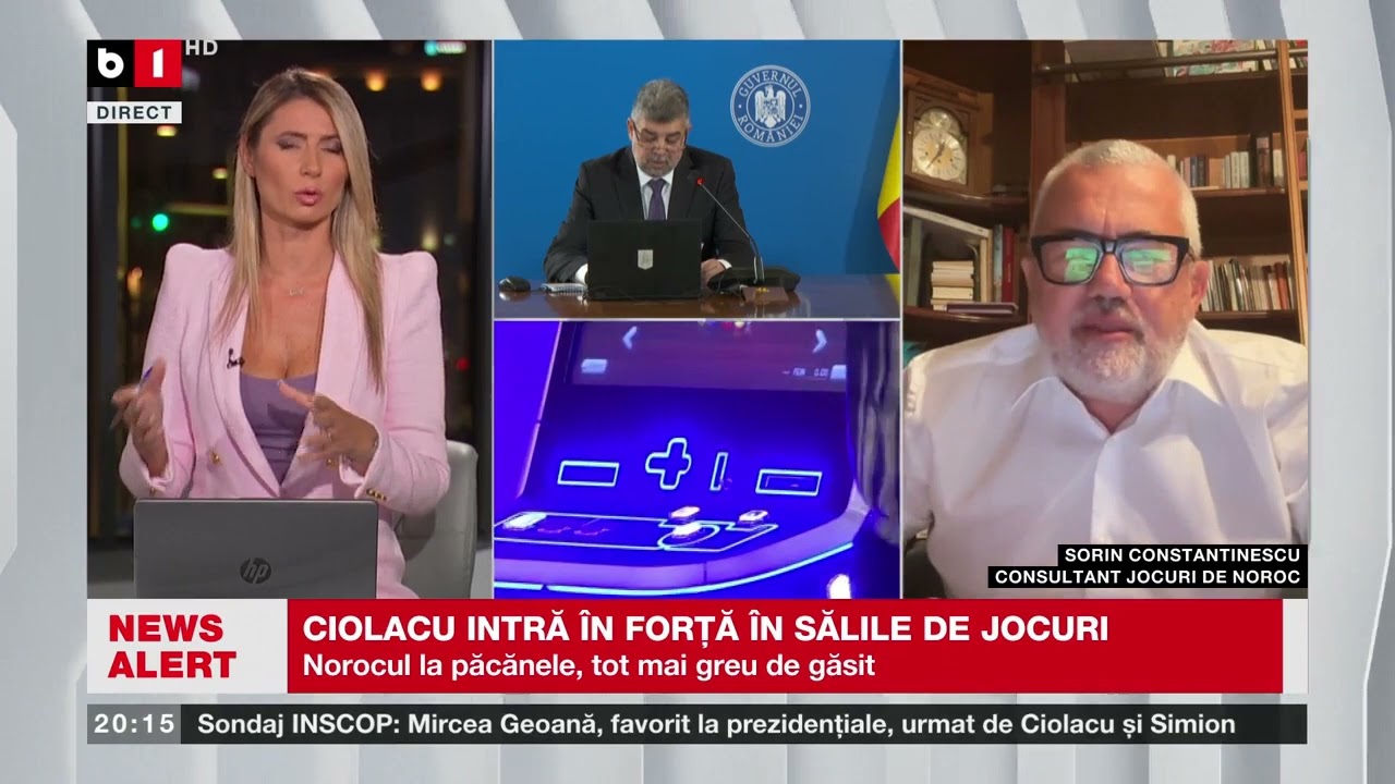 CIOLACU INTRĂ ÎN FORȚĂ ÎN SĂLILE DE JOCURI. Știri B1TV_2 oct 2023